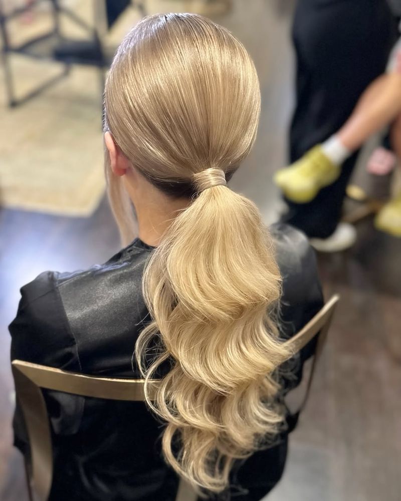 Elegant Low Ponytail