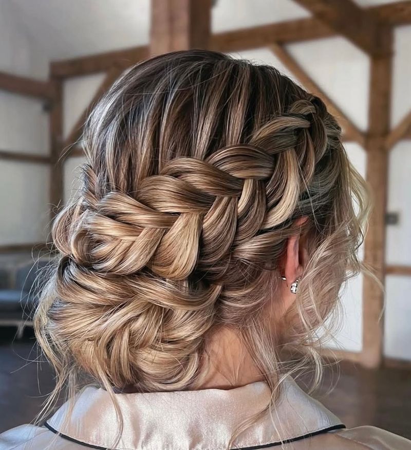 Messy Braided Crown