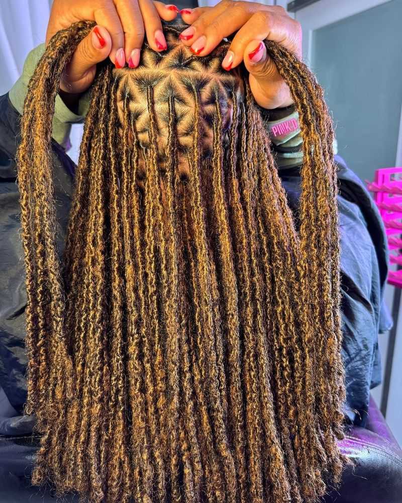 Natural Faux Locs