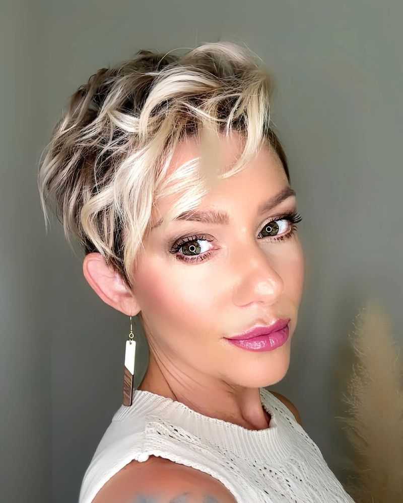 Pixie Cut with Layers