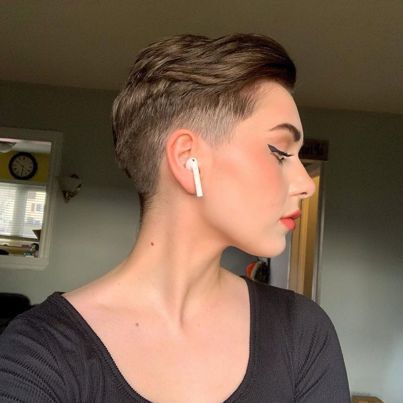 Pixie Cut with Undercut