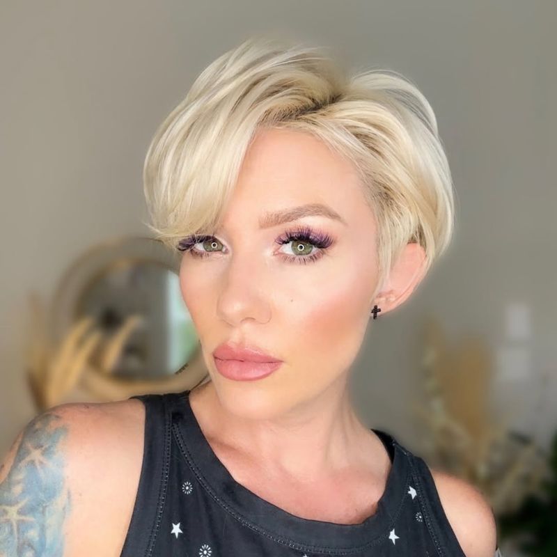 Pixie Cut with Volume