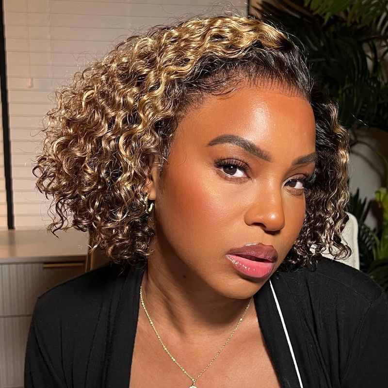 The Classic Curly Bob
