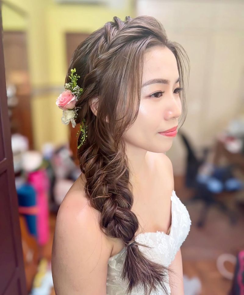 Whimsical Side Braid